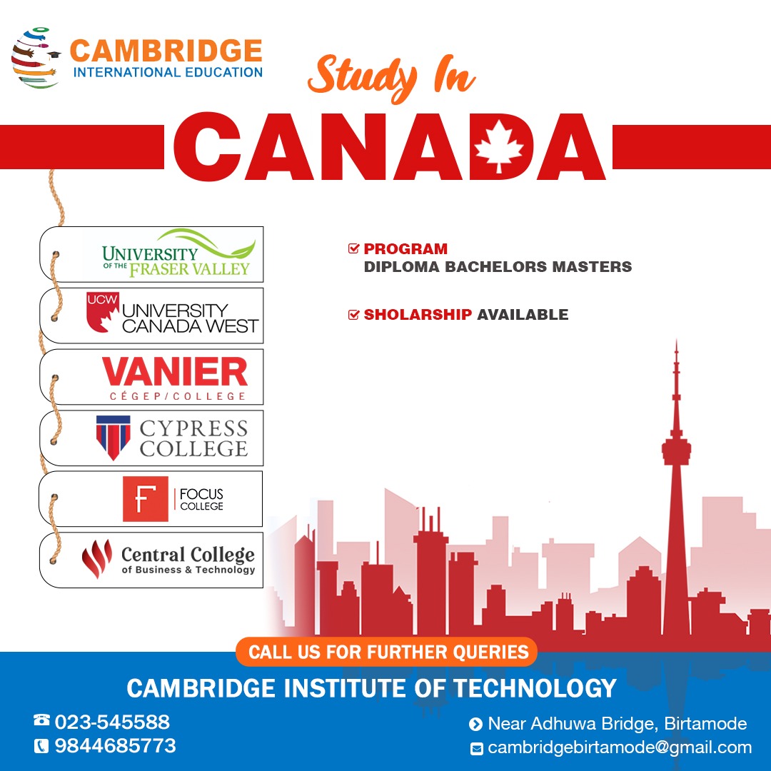 Cambridge Int'l Education — Study in Canada